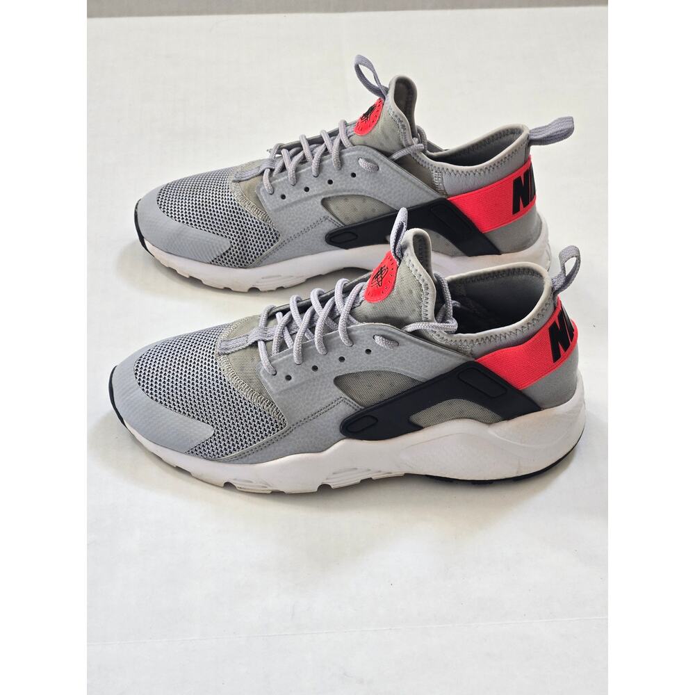 Nike Kids Gray and Pink/Coral Sneakers